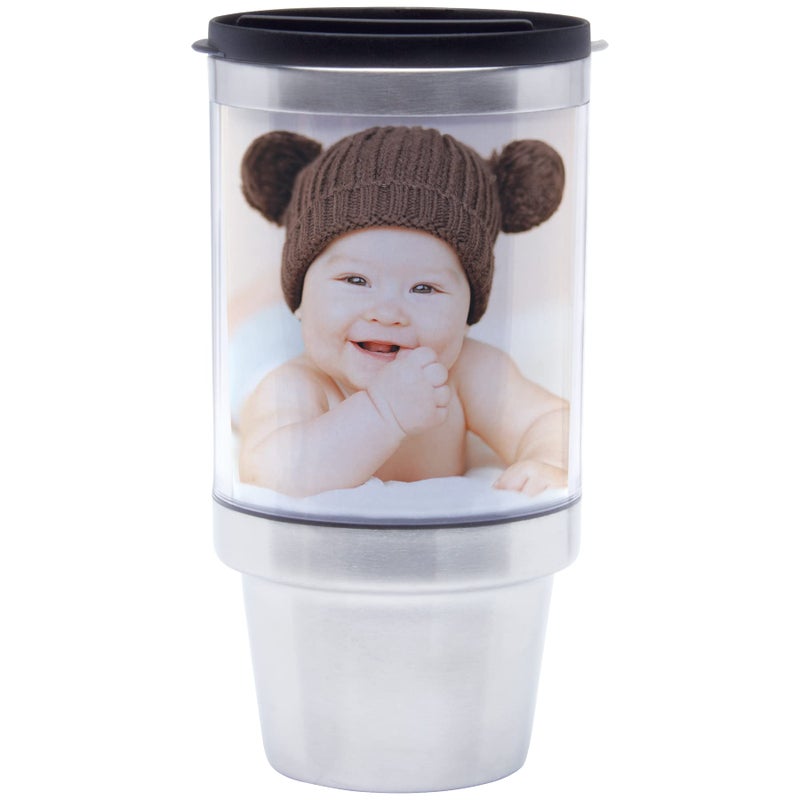 Thermo-Temp 16 oz. Stainless Steel DIY Photo Tumbler - Image 3